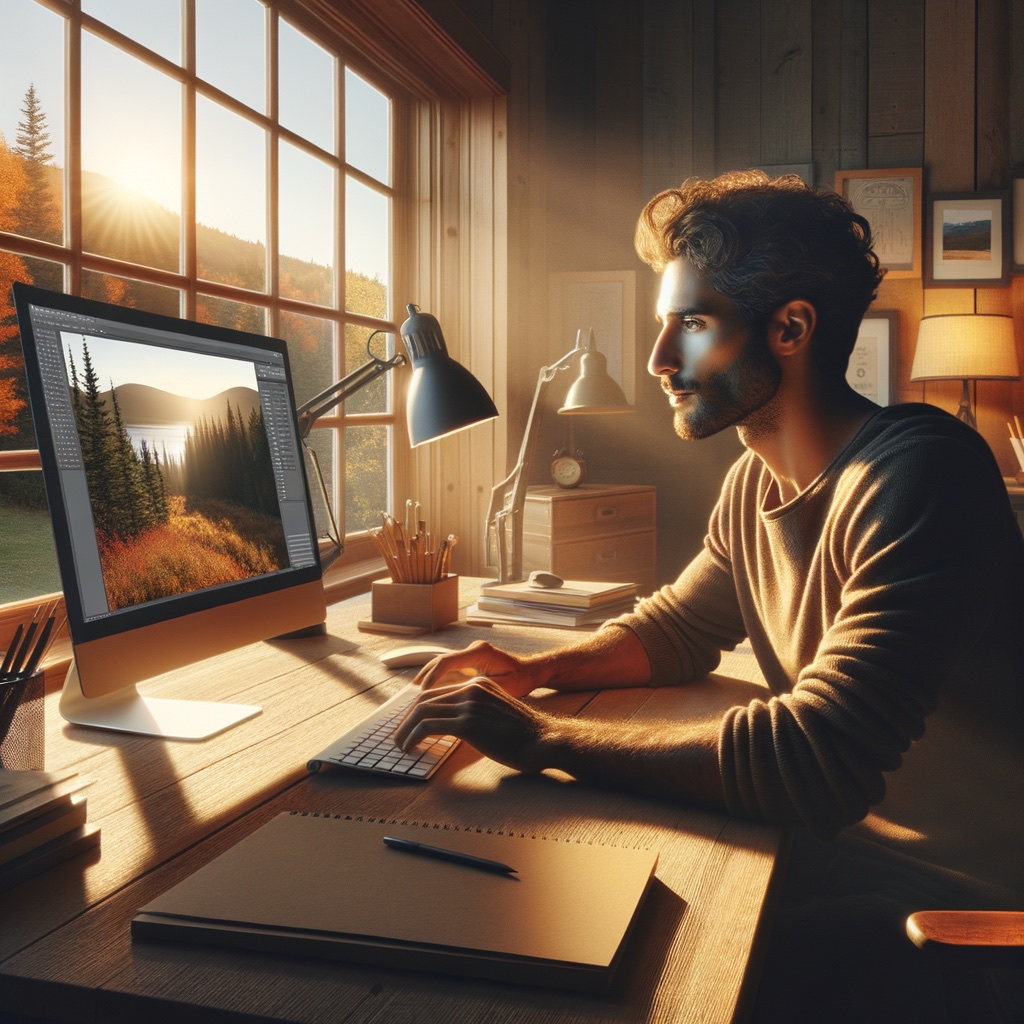 A concept image representing web design in Maine