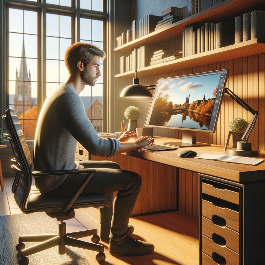 A concept image representing web design in Manchester