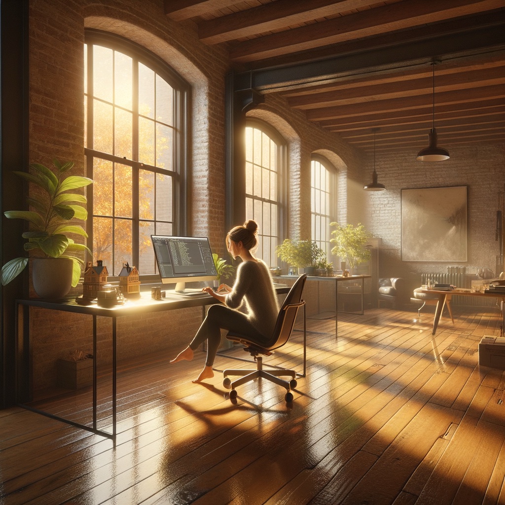 A concept image representing web design in Massachusetts