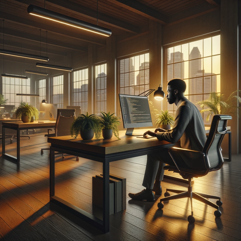 A concept image representing web design in Milwaukee