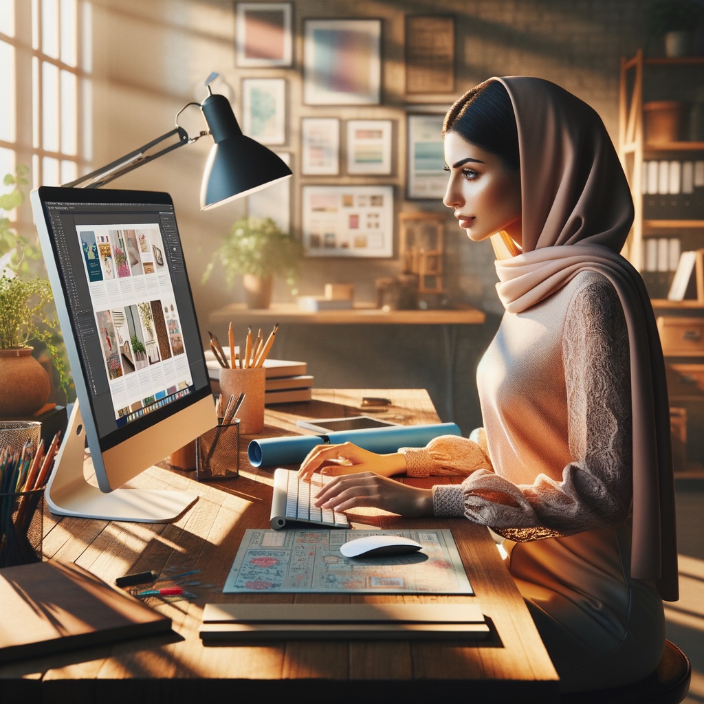 A concept image representing web design in Mississippi