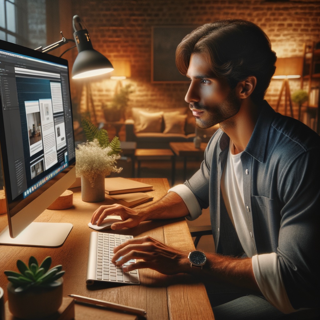 A concept image representing web design in Nashville