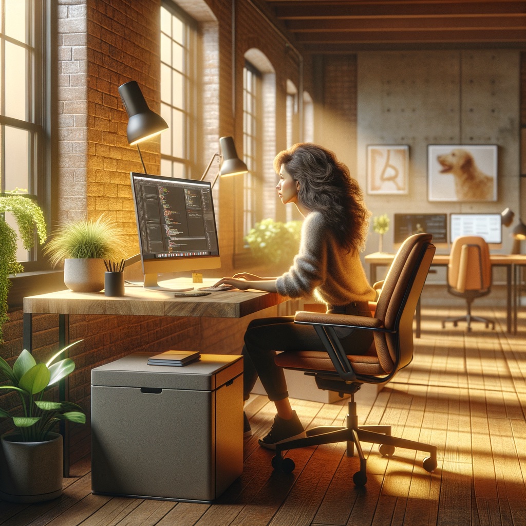 A concept image representing web design in Ohio