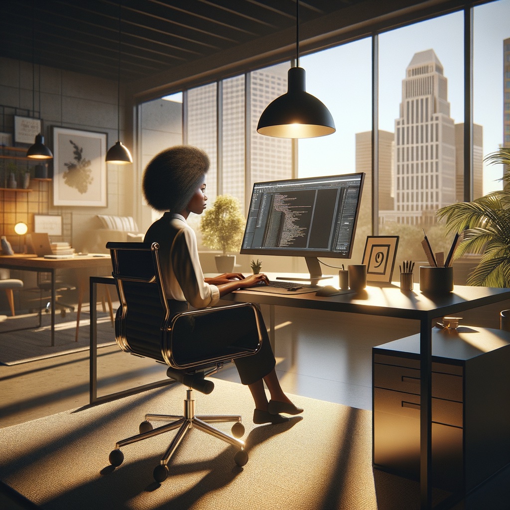 A concept image representing web design in Omaha