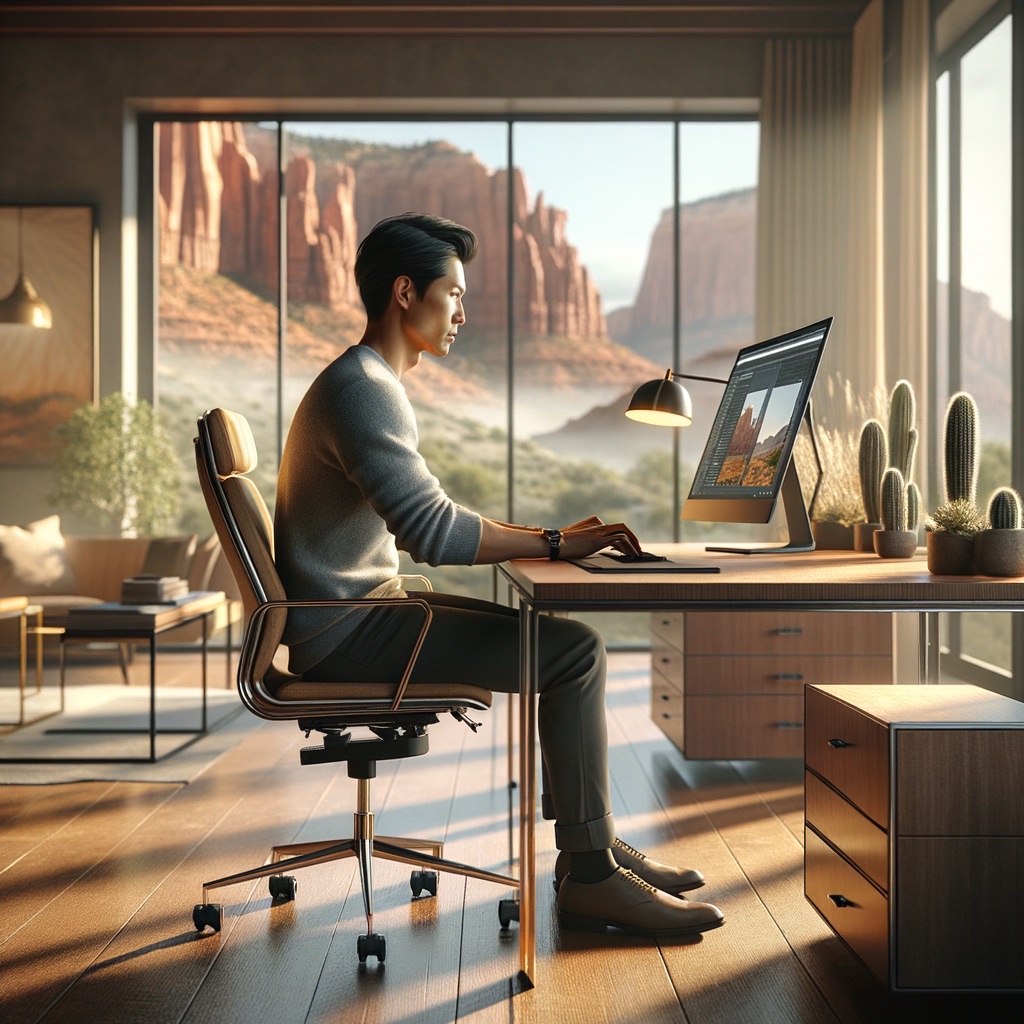 A concept image representing web design in Utah